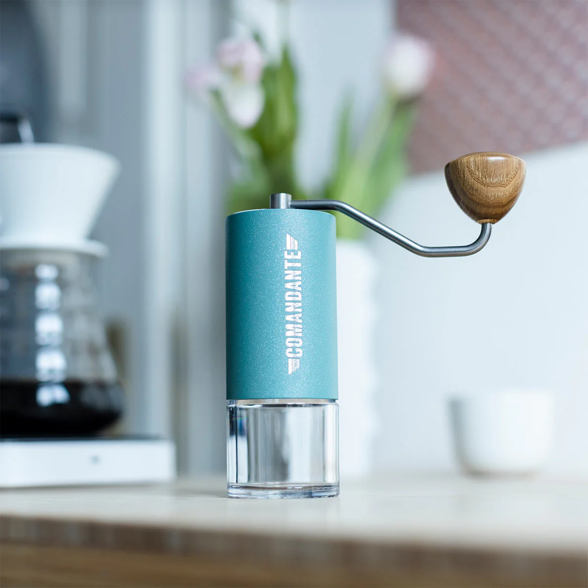 Comandante C40 Nitro Blade Coffee Grinder MK4 (Alpine Lagoon) - Image 3