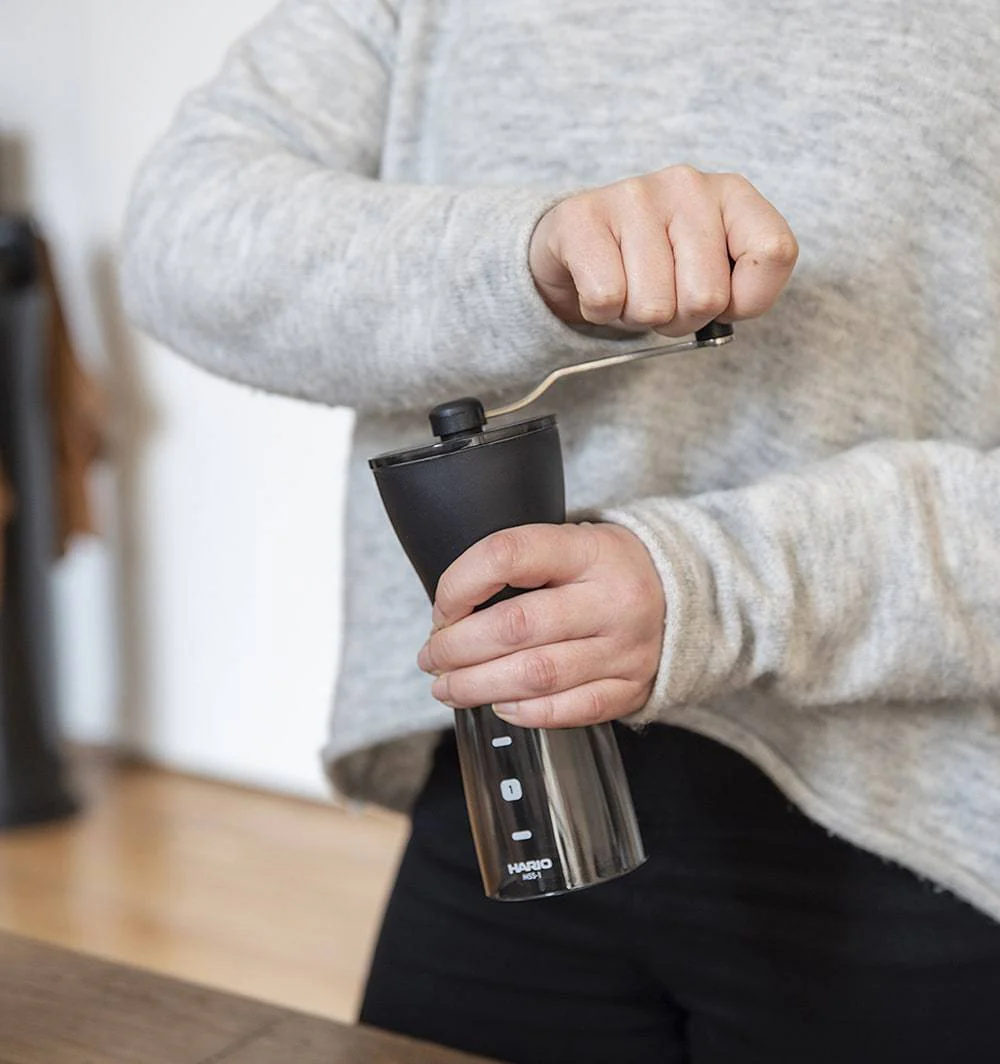 Hario Mini Mill PLUS Ceramic Coffee Grinder - Image 4