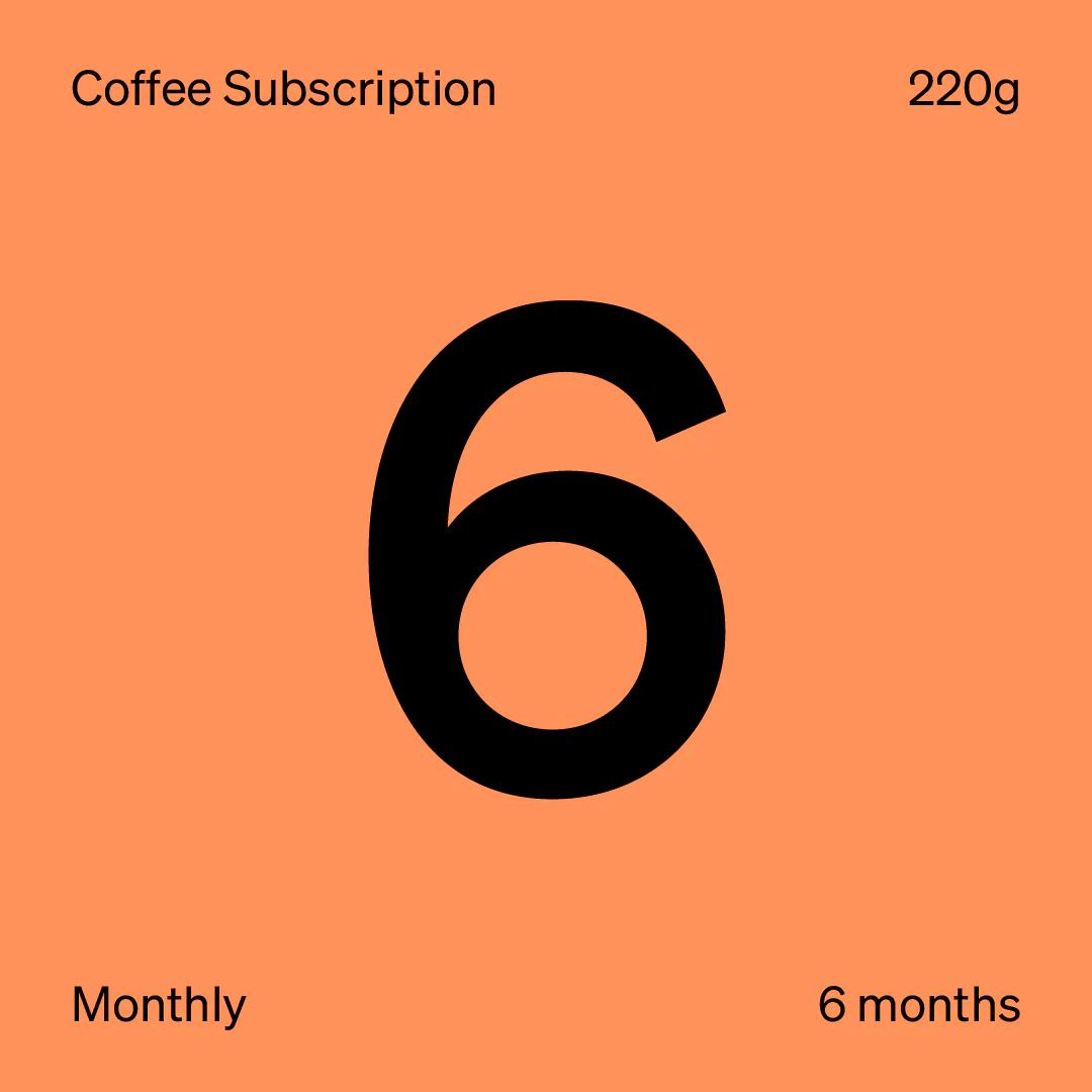 In My Mug: Coffee once a month for 6 months