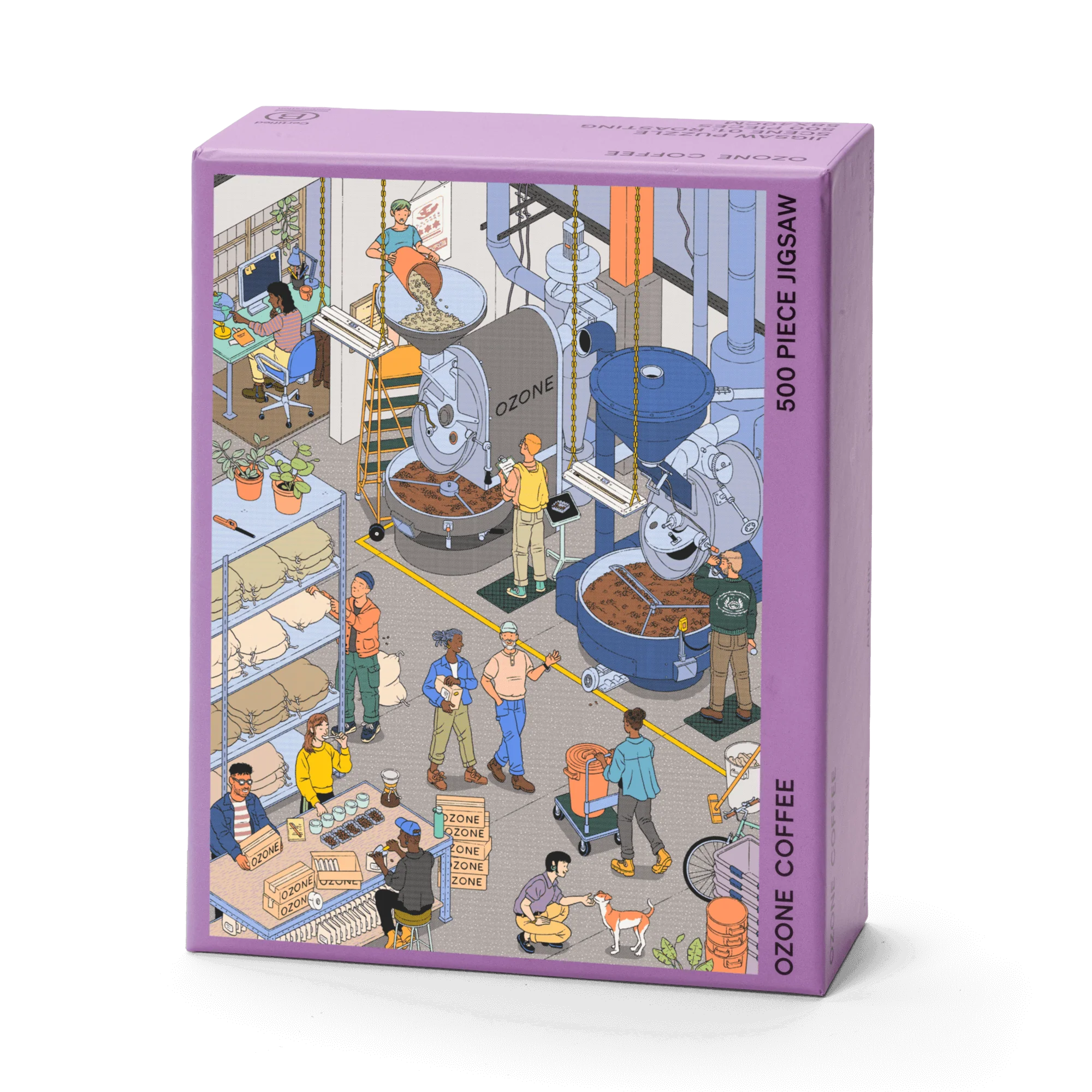 Ozone Coffee Puzzle: Scene 01: Roasting