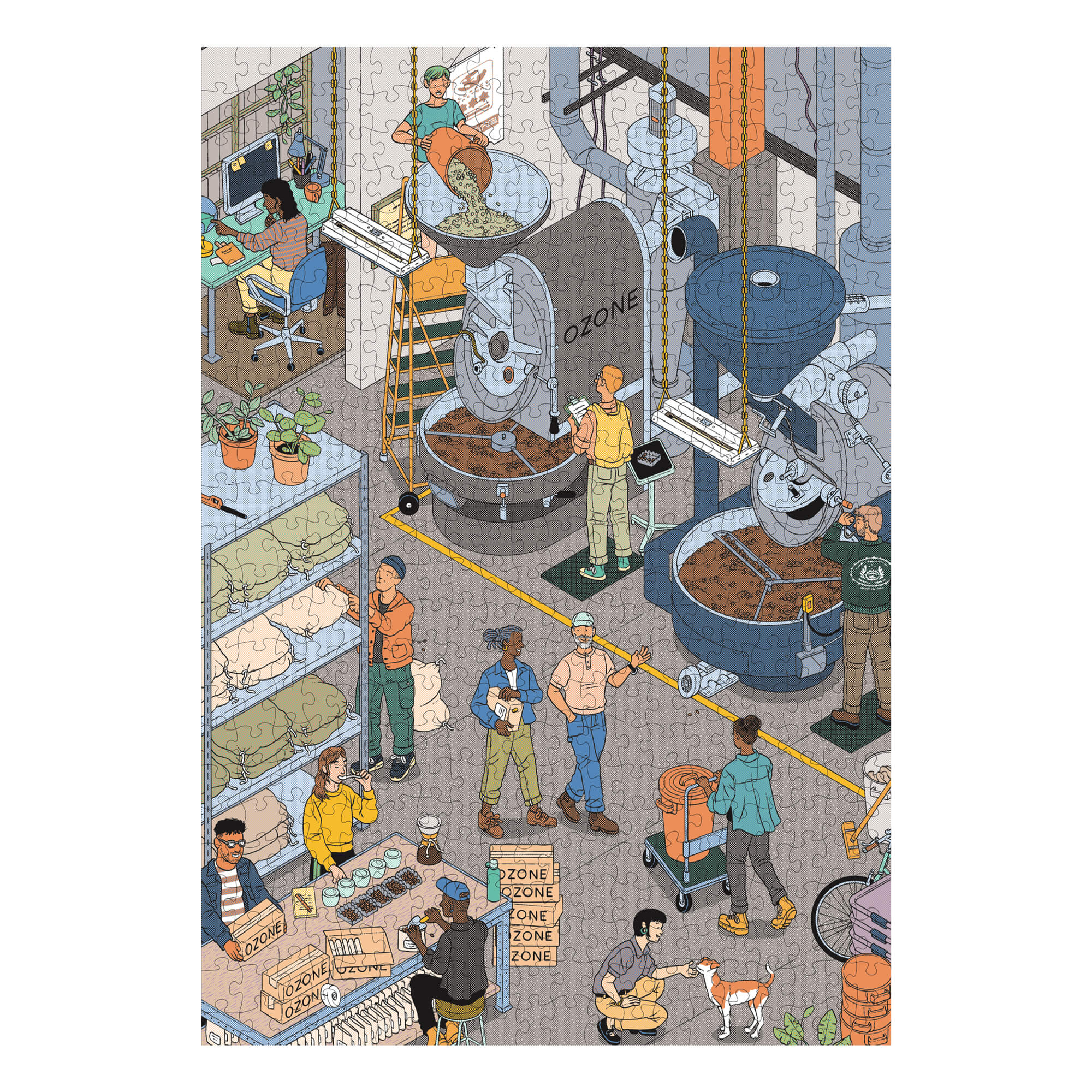 Ozone Coffee Puzzle: Scene 01: Roasting - Image 3