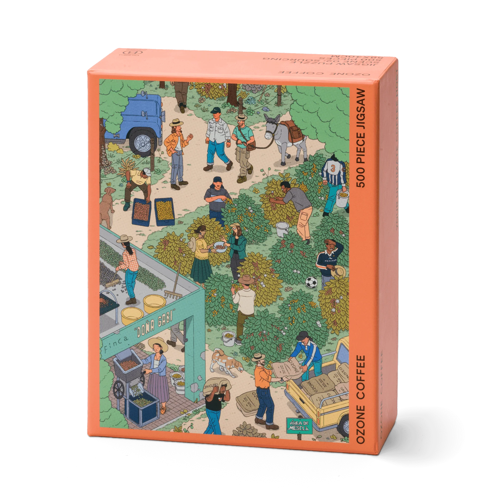 Ozone Coffee Puzzle: Scene 02: Sourcing