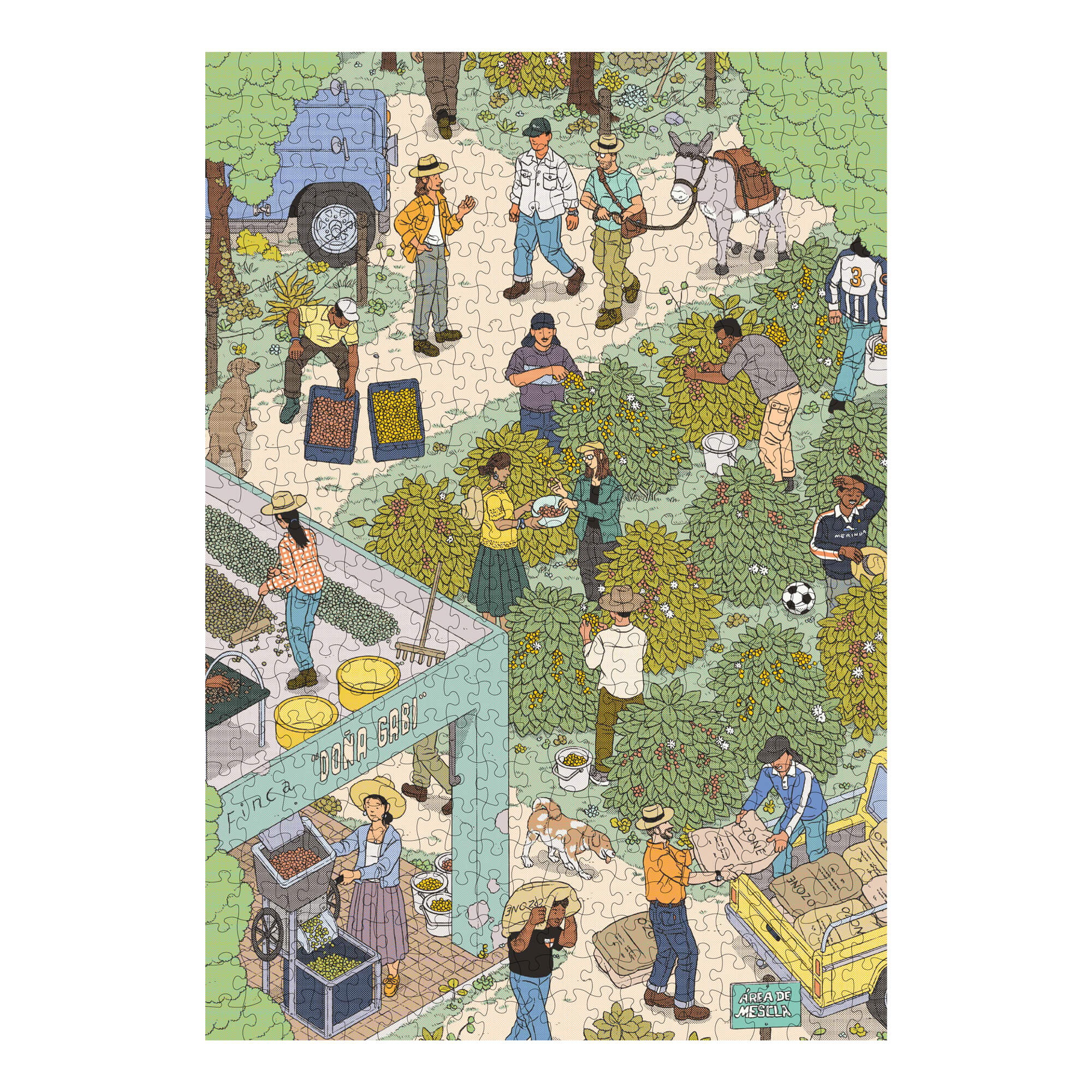 Ozone Coffee Puzzle: Scene 02: Sourcing - Image 3