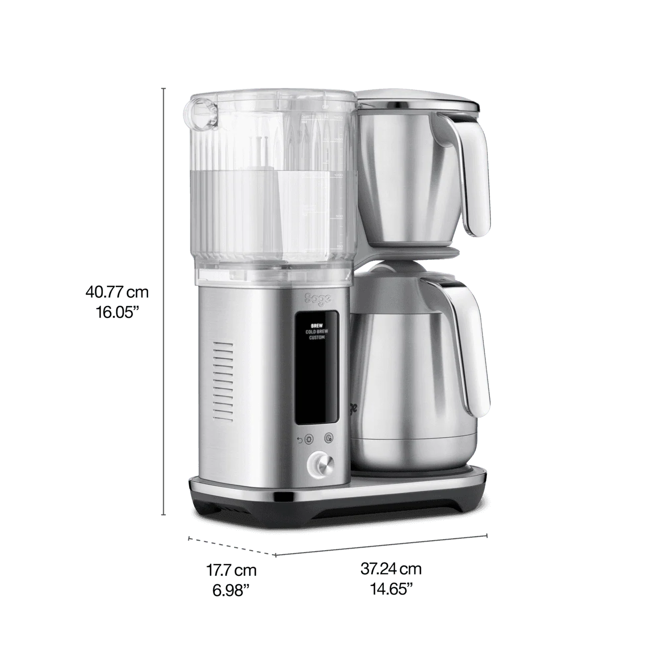 Sage The Luxe Brewer (Brushed Stainless Steel) - Image 3