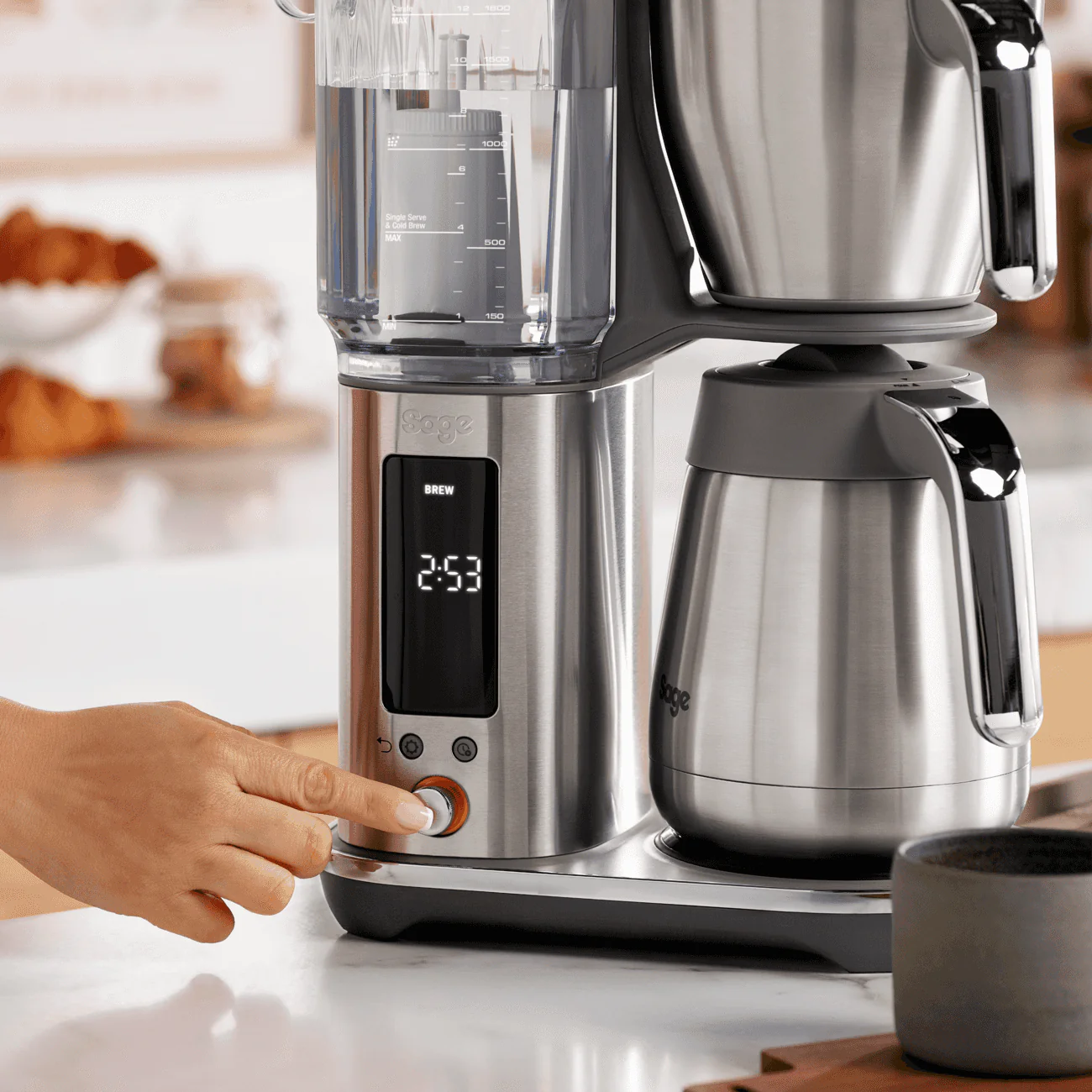 Sage The Luxe Brewer (Brushed Stainless Steel) - Image 5